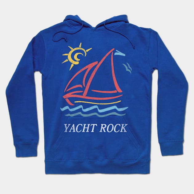 Yacht Rock / 80s Styled Design Hoodie by DankFutura